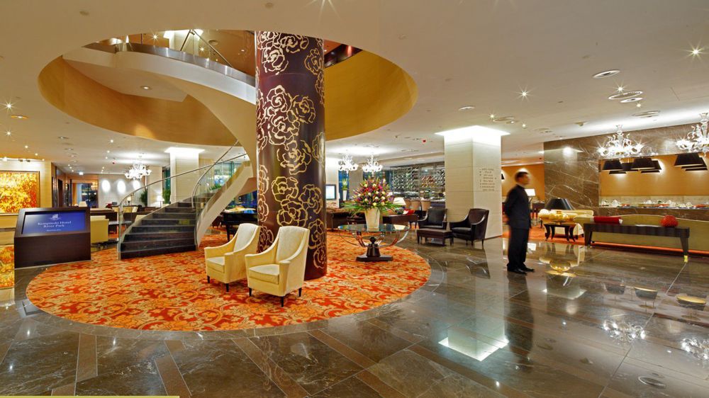 Grand Hotel River Park, A Luxury Collection Hotel, Bratislava Inreriör bild The lobby of the hotel